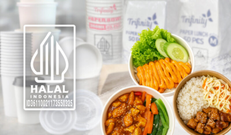 Bisnis Rice Bowl makin hits! 🍚 Pastikan kemasanmu aman dan estetis dengan Paper Bowl Trifinity yang sudah Food Grade dan Halal.