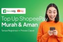 TopUpSaldo menawarkan Layanan Top up ShopeePay, DANA, GoPay, OVO, serta LinkAja dengan harga murah, proses cepat, dan pembayaran aman. (Dok. Topupsaldo.com )